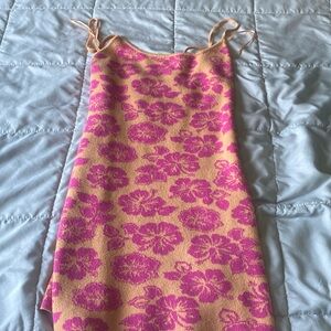 cute aloha floral dress/minidress